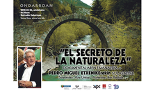 Screening of the documentary “El secreto de la naturaleza” and the subsequent discussion with the physicist Pedro Miguel Etxenike in Ondarroa