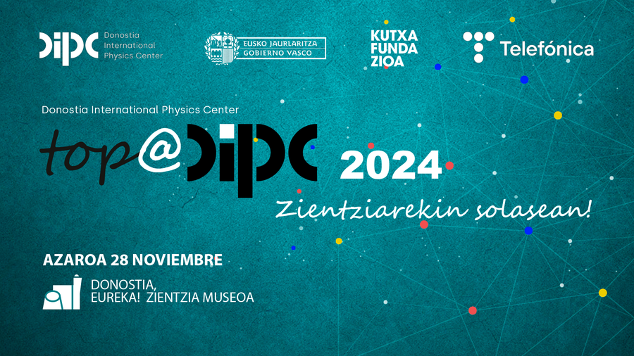 Encounters top@DIPC Zientziarekin solasean! 2024