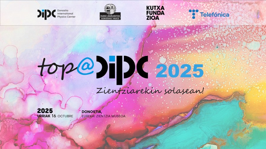 Encounters top@DIPC Zientziarekin solasean! Encounters top@DIPC Zientziarekin solasean!
