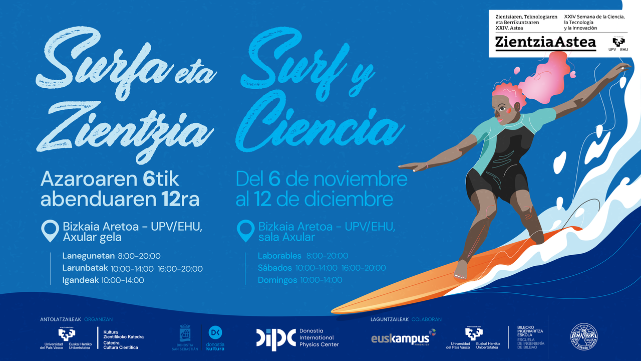 'Surf and Science' exhibition in Bilbao