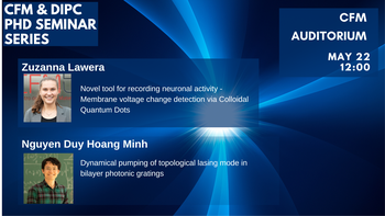 CFM-DIPC PhD seminar series 2024