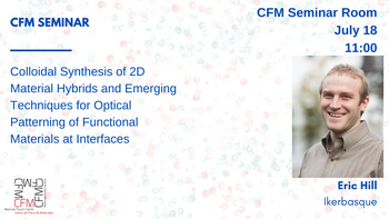 Colloidal Synthesis of 2D Material Hybrids and Emerging Techniques for Optical Patterning of Functional Materials at Interfaces
