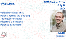 Colloidal Synthesis of 2D Material Hybrids and Emerging Techniques for Optical Patterning of Functional Materials at Interfaces