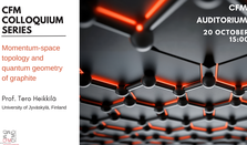 Momentum-space topology and quantum geometry of graphite
