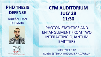 PhD Thesis Defense | Adrián Juan Delgado
