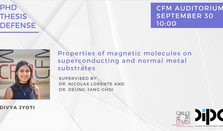 PhD Thesis Defense | Divya Jyoti