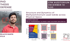 PhD Thesis Defense |  Pelayo Marín Villa