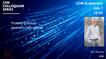 Probing quantum geometry with optics