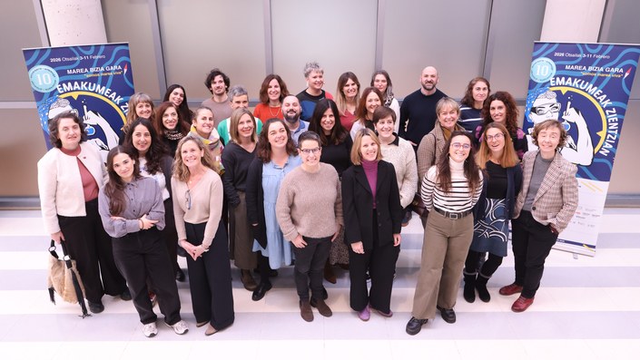 Emakumeak Zientzian, a decade of building networks