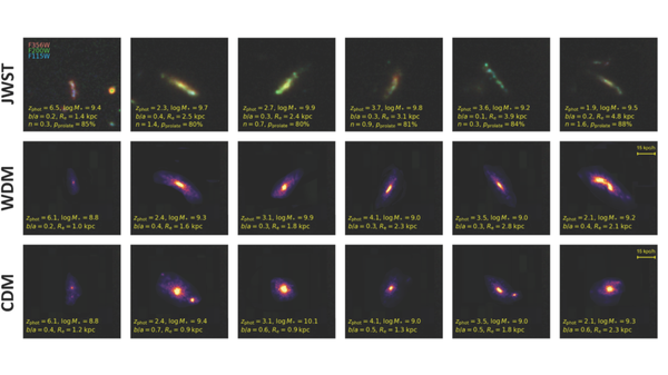 New simulations suggest clues to the nature of dark matter