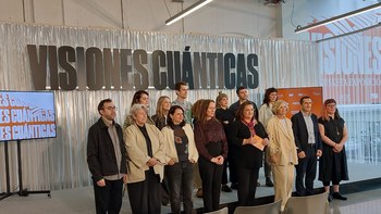 Tabakalera opens the exhibition "Visiones Cuánticas" (Quantum Visions) in which DIPC is taking part