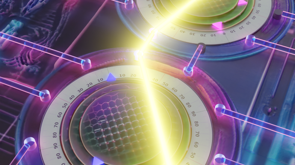 Investigadores demuestran el guiado de luz en la nanoescala girando tres capas de espesor atómico