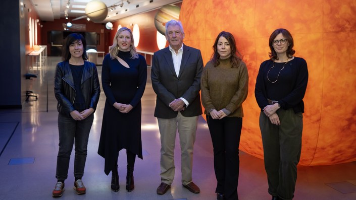 La exposición "STROM - Astronomía Inclusiva" del DIPC se inaugura hoy en el Planetario de Pamplona